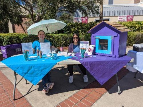 Partners at an Event on campus